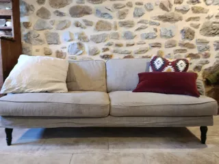 Sofá IKEA Stocksund gris tela