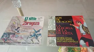 2 Vinilos 7 Los de Aragón / El Sitio de Zaragoza