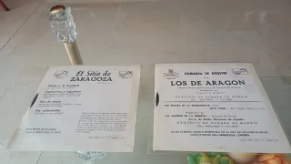 2 Vinilos 7 Los de Aragón / El Sitio de Zaragoza