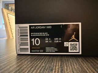 Air Jordan 1 Mid talla 44