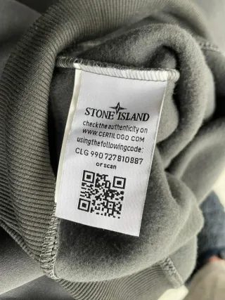 Sudadera Stone Island Negra