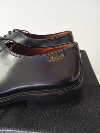 Zapatos de piel Martinelli negros T42