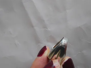 Anillo Plata y Onix Talla Oso