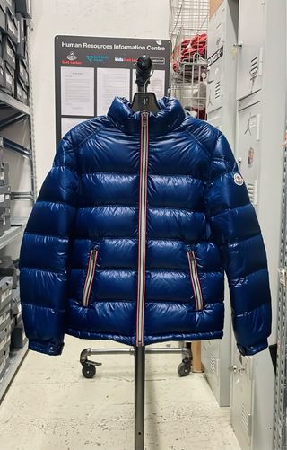 Piumino Moncler Blu