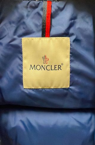 Piumino Moncler Blu