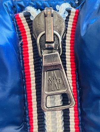 Piumino Moncler Blu