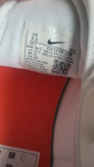 Zapatillas Nike Motiva Mujer Talla 38.5 Nuevas