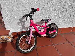 Bicicleta niña 14 rosa B-PRO