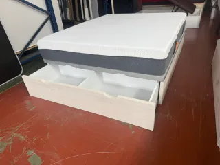 Colchón Emma y canapé 150x190