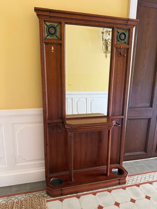 Mueble de entrada con espejo (dañado)