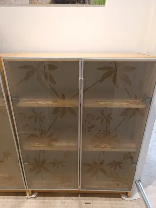 Se venden 1 armario, estanterias