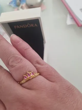 Anillo Pandora Princesa Disney