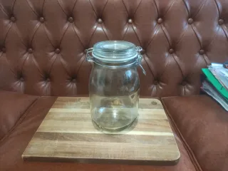 Botes de vidrio con cierre hermético