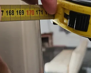 Espejo Grande Madera y Cristal