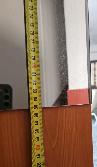 Espejo Grande Madera y Cristal