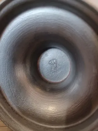 Lámpara holandesa de aceite “Snotneus” en estaño