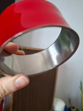 Braccialetto vintage rosso laccato