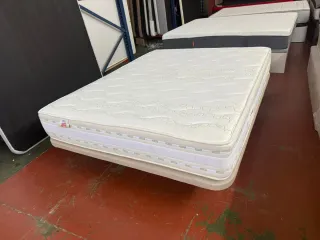 Colchón Pikolin 150x190 con Base Tapizada