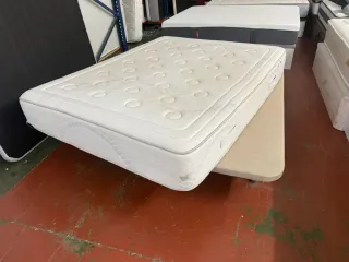 Colchón Pikolin 150x190 con Base Tapizada