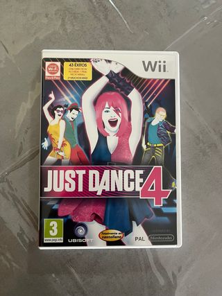 Juego wii just dance 4