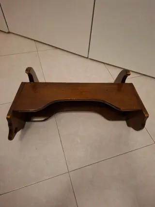 Culla in legno vintage porta riviste