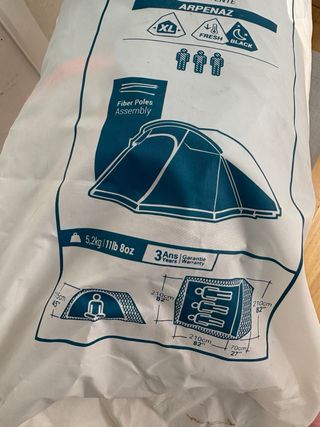 Tienda Quechua Arpenaz 3 XL Fresh & Black