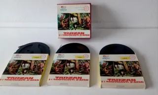 Lotto 2 film Super 8 mm - Tarzan & Pirati