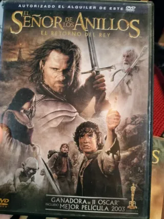 Trilogía El Señor de los Anillos DVD