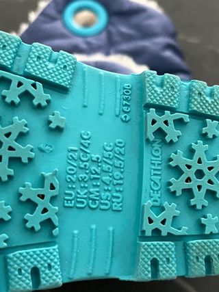 Stivaletti neve Decathlon bambino EU 20/21