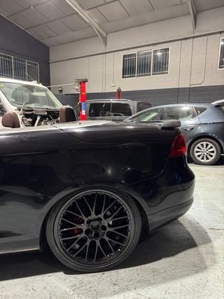 Llantas de aleación pintadas en negra tipo bbs