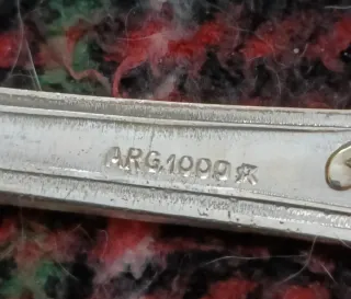 Servizio posate vintage argento