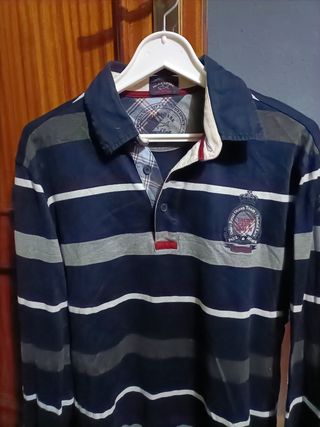 Polo Paul & Shark Rayas Talla L
