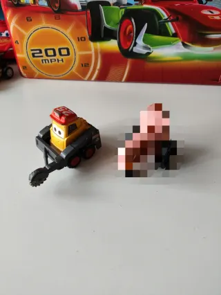 Coches Cars - cortadora y Tractor