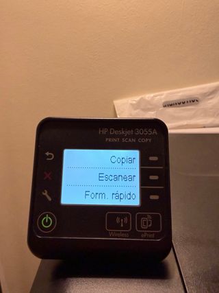 Impresora HP Negra y color