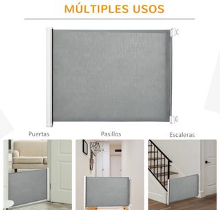 Barrera de seguridad gris