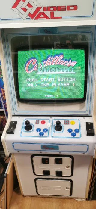 Máquina Recreativa Arcade Vídeoval Blanca