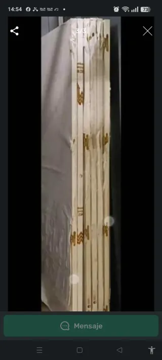 Lote puertas madera nuevas