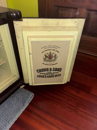 Caja Fuerte antigua en funcionamiento