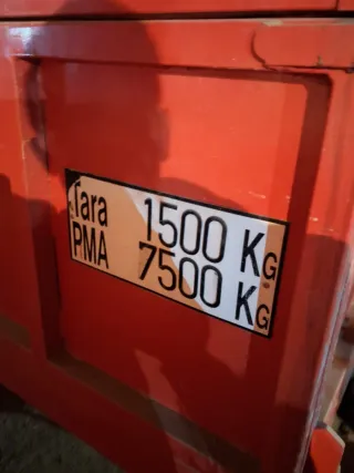 Tractor Massey Ferguson 1195 Y remolque 6000kg