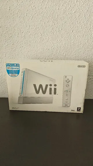 Nintendo Wii en Caja Original + Wii Fit + Wii Spor