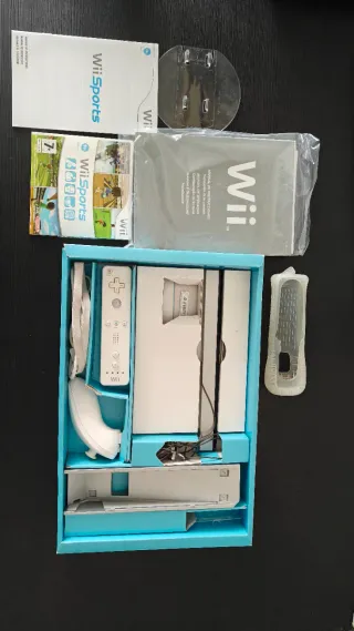 Nintendo Wii en Caja Original + Wii Fit + Wii Spor