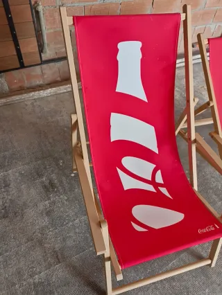 Sillas de Playa Coca-Cola (2 unidades)