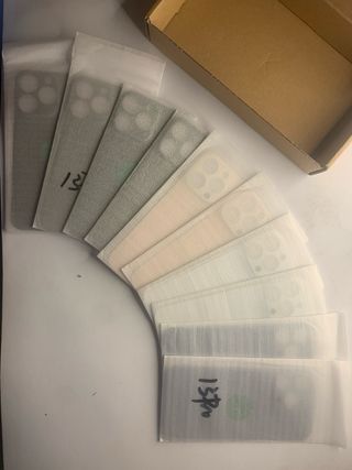 10x Vetro Posteriore iPhone 13 Pro Nuovo Adesivo