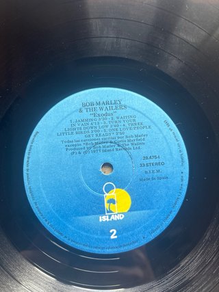 Vinilo Bob Marley Exodus