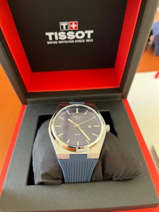 Reloj Tissot PRX Automático Esfera Azul