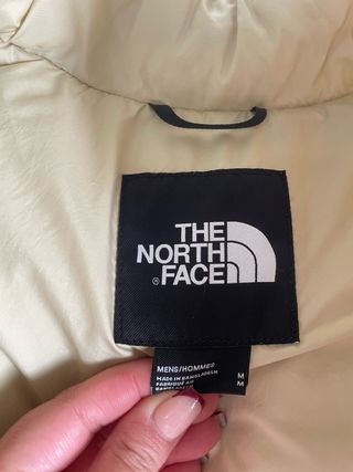 Chaleco The North Face Beige y Negro. ORIGINAL