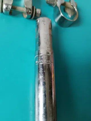 Tija BH Antigua Cromada