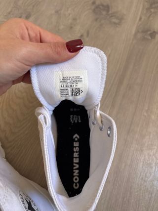 Botín Converse Blanco