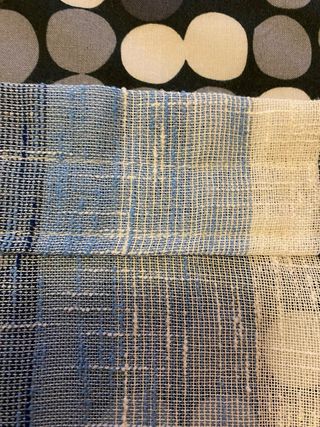 Coppia tendine in tessuto