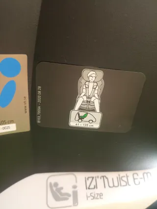 Silla coche Besafe izi twist e-m